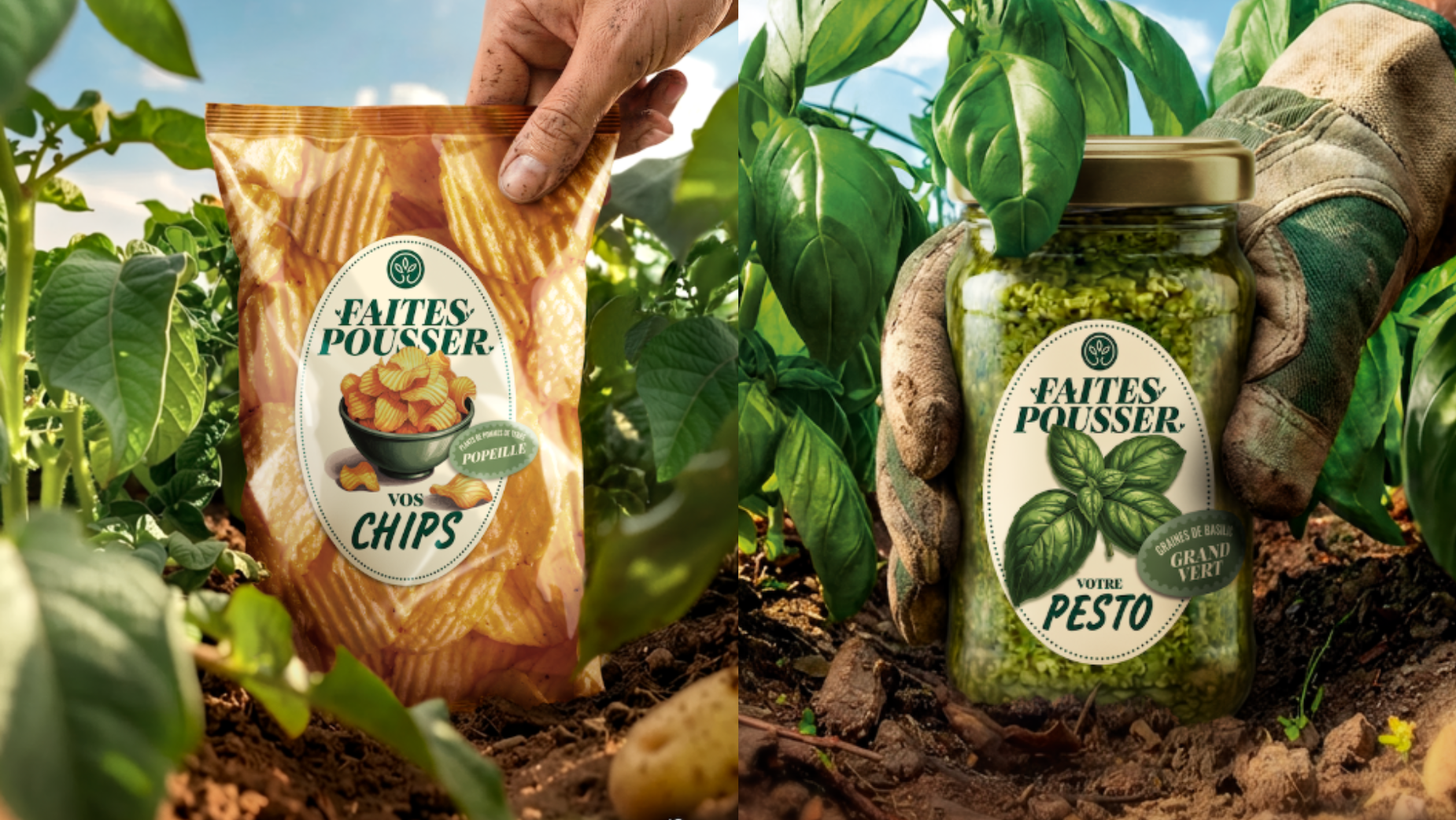 Gamm Vert' Growceries campaign